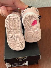 Nike Air Jordan 1 OG (TD) Atmosphere “Bubble Gum” CU0450-‌641 Girl’s SZ 6C