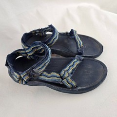 Teva Hurricane 2 XLT Blue Adjustable Sandals Kids Size 3 Summer Sandals Youth