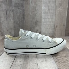 Converse Size 2 Youth Pre School Chuck Taylor All Star Lo Ox Trainers Shoes Gray