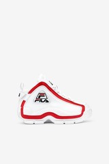 FILA Unisex Kids‘ Grant Hill 2 Basketball Shoes White/Red/Black – 3BM00624-114,