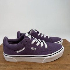 New NIB Big Kids Vans Seldan Platform Grape Skateboarding Sneakers Shoes Sz 5 Y