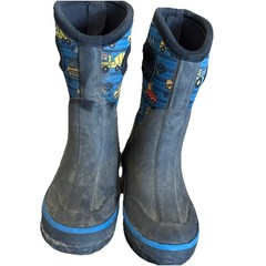 LongCone Kids Mud Boots Construction Monsters Size 8