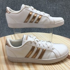 Adidas Shoes Youth 6 Baseline Sneakers Multicolor Lace Up Casual Round Toe AQ078
