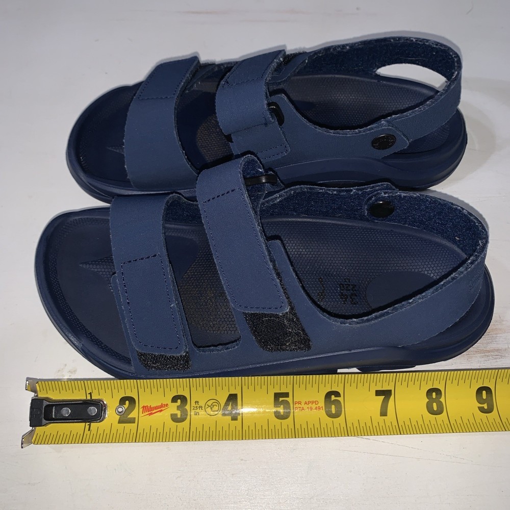 BIRKENSTOCK Mogami HL Midnight Blue Sandals EU Sz 34 Kids / US Sz 2.5 Kids