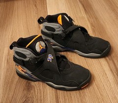 Air Jordan 8 Retro Phoenix Suns Size 7y
