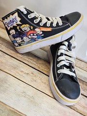 HEELYS Youth size 3 Kids Rugrats Wheels Skate Sneaker Shoes Kids HIGH TOPS