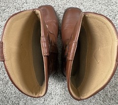 Roper Little Kid Texson Boot Brown Western Cowboy Size 2 – Flaws Read