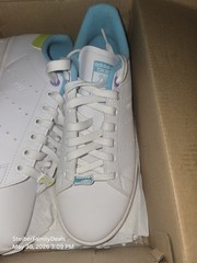 Adidas Stan Smith Monsters Inc Mike Sulley White Sneakers Youth Kid Shoes Sz 6.5
