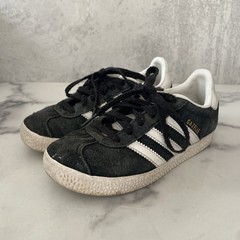 Adidas Originals Gazelle Black White Suede Shoes BB2507 Youth Size 13.5k