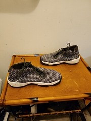 NIKE AIR JORDAN FUTURE BG 656504-305 SHOES SIZE 6.5Y YOUTH OLIVE CANVAS BIG KIDS
