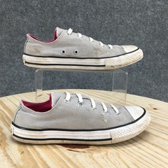 Converse Shoes Junior 4 Chuck Taylor All Star Double Tongue Gray Low Top 662626F