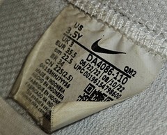 Nike Blazer Mid ’77 Vintage Sneakers Unisex Kids White Orange 3.5Y Lace Up