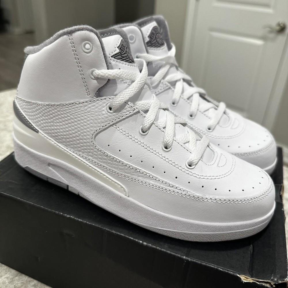 Size 3Y – Jordan 2 Retro PS White /Cement Grey | DQ8564 -100