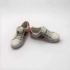 New W Box Tucker + TateWhite Rainbow Multi Canvas Sneakers Unisex Kids 10M