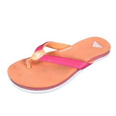 Adidas Supercloud Plus Kids Flip Flop Sandals Size 5 Casual Beach Orange Pink