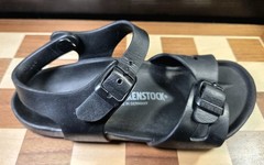 Birkenstock Rio Essentials EVA Kids Sandals Black Size C13 Waterproof Dual Strap