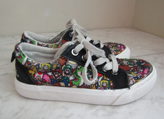Ground Up Super Mario Bros Multicolor Lace Up Sneaker Shoes Kids Size 13