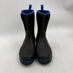 Muck Boot Company Kids Hale Waterproof Insulated Boots Black Blue Size 7 US