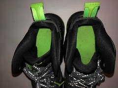 Nike Lebron 9 GS Dunkman Electric Grey Dark Neon Green 472664-003 Youth 6.5