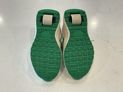 REEBOK Classic HEELYS. Green/White. Sz: Kids 1. #RBKH242870. NEW-Never Used.