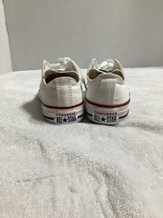 Converse Chuck Taylor All Star Ox Optical White Canvas Low Youth 3 US NEW