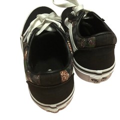Vans Off the Wall Ward Old Skool Flowers & Checks. Size 3 Missy Youth