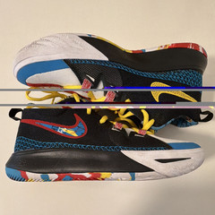 Nike Kyrie Unisex Kids 6Y Basketball Low Top Sneakers Multicolor FD0215-001