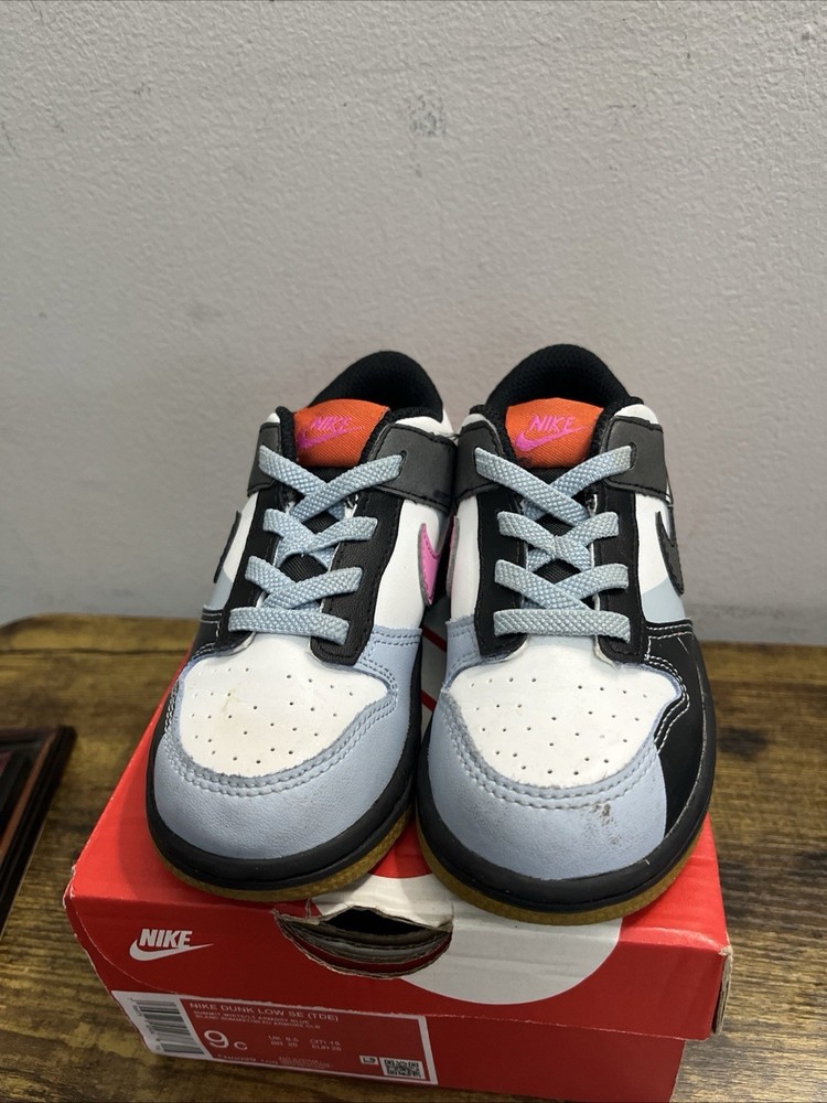 Size 9C – Nike Dunk Low TD “Dance” – (FN0029-100)