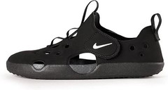 Nike Sunray Protect 4 (TD) Boy’s Girl’s Size 9 Toddler Black Sandals Water Shoes