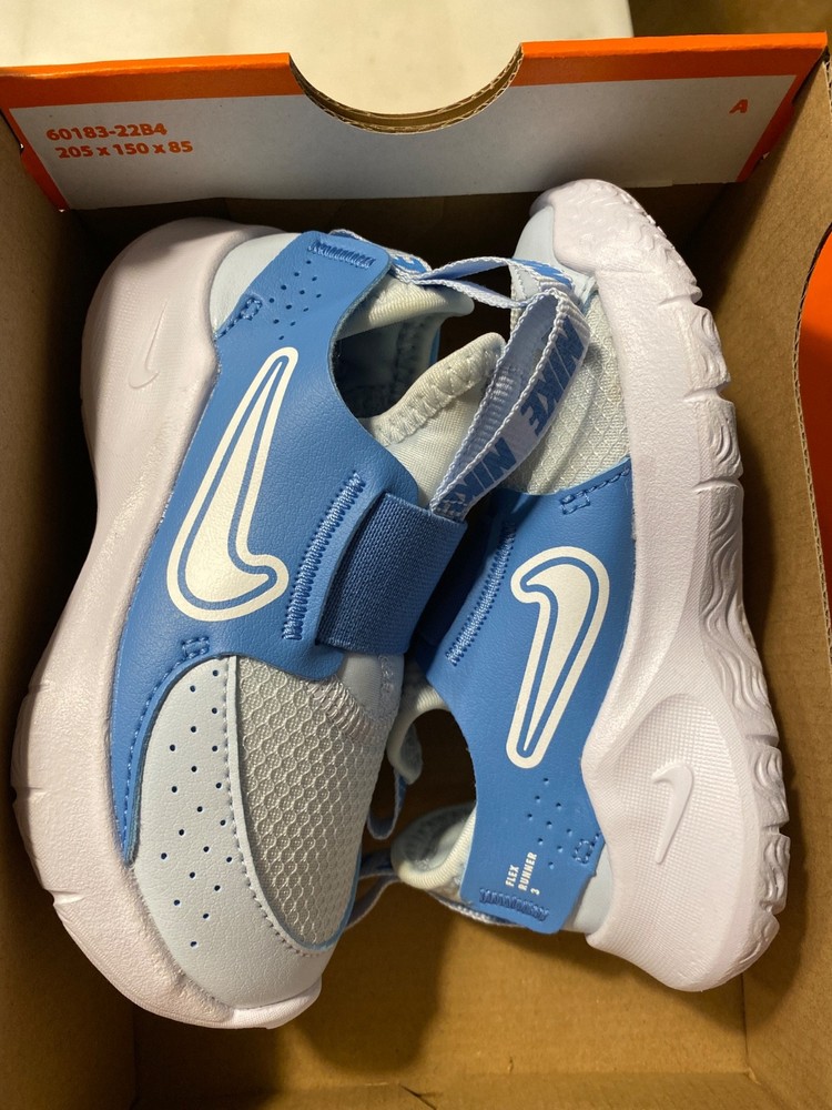 Size 8c (PS) – Nike Flex Runner 3 Blue Tint / White-Blue Beyond