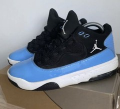🔥Nike Air Jordan Max Aura 2 (GS) Black University Blue CN8094 041 – 6 Y- 7.5 W