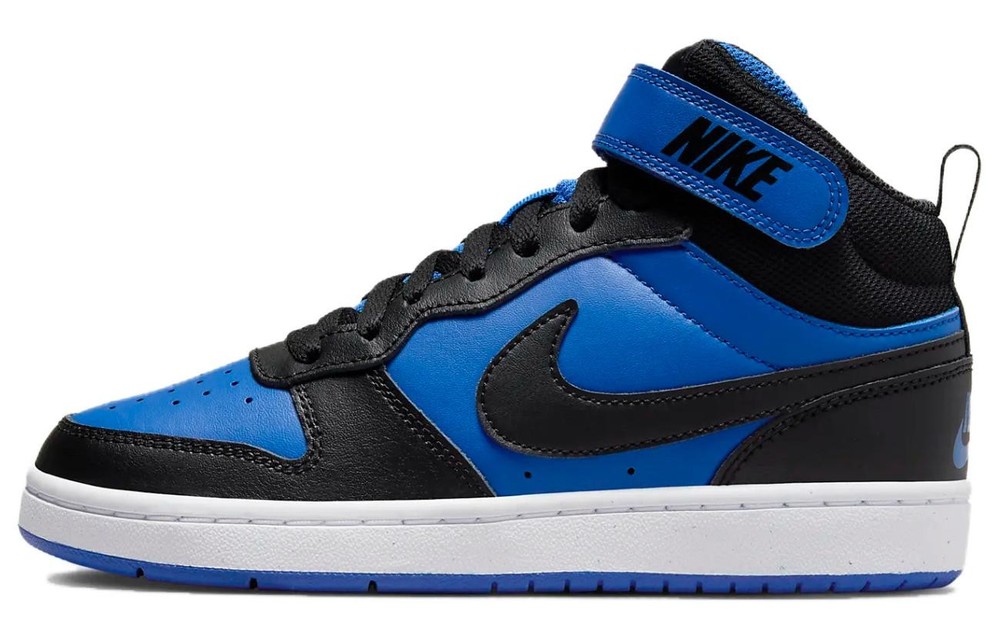 Nike Court Borough Mid 2 GS ‚Black Game Royal‘ Kids CD7782-404 New Authentic