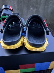 Crocs x LEGO® Creativity Clogs (kids size) 13C Black New Fast Shopping