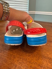Crocs Hello Kitty 50th Anniversary I Am Classic Clogs Kids white red blue 13