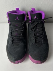 Nike Air Jordan 12 Retro Hyper Violet GS Size 9.5Y 510815-018