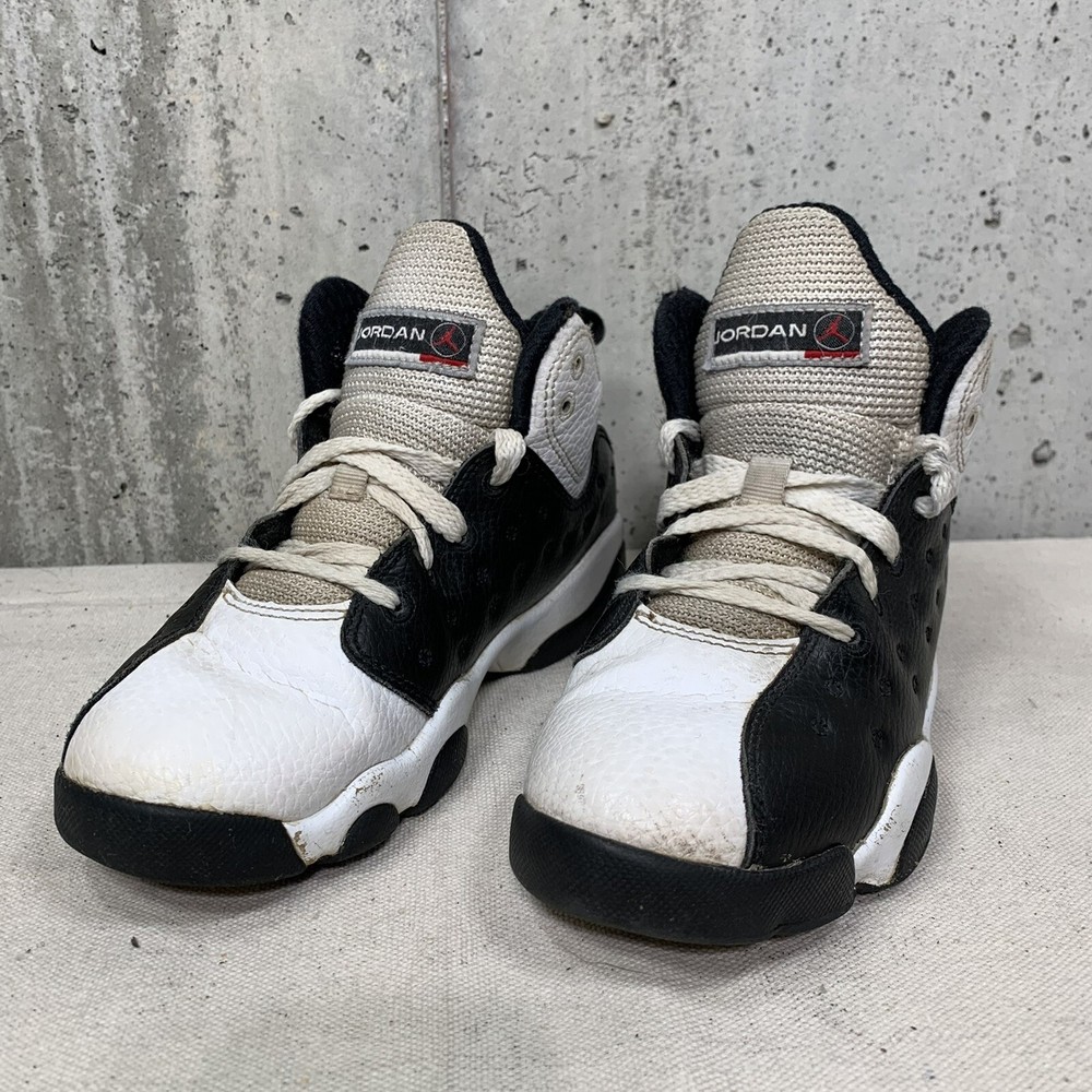 Jordan Jumpman Team II Black/White/Varsity Red Little Kids Size 1Y (820274-010)