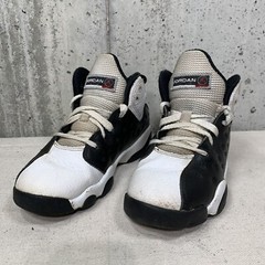 Jordan Jumpman Team II Black/White/Varsity Red Little Kids Size 1Y (820274-010)