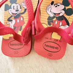 Havaianas Disney Mickey flip flops