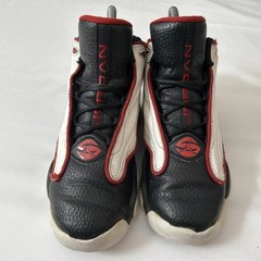 Kids Nike Air Jordan Pro Strong White Black Red Sneakers 407485-005 Sz 1.5