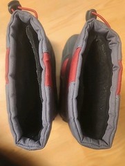 Kamik Kids Lined Snow Boots Gray/ Black/Maroon Size 4 Waterproof Removable Liner