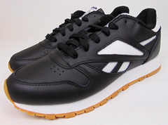 Reebok Classic Leather Casual Sneakers, Big Kids Size 5.0 – Mens 4.5 M Black NEW