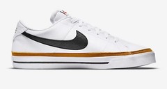 Size 1.5 (PS) – Nike Court Legacy Low White Desert Ochre