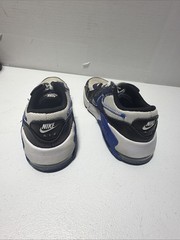 Nike Air Max 90 Kids FB3059-108 White Blue Lace Up Sneakers Size 13.5C Conditio