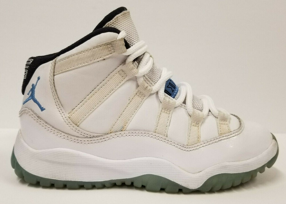 2014 Air Jordan XI 11 Retro PS Legend Blue children’s sz 13C 378039-117