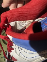 Nike Black/White/Red/Blue Size 6Y