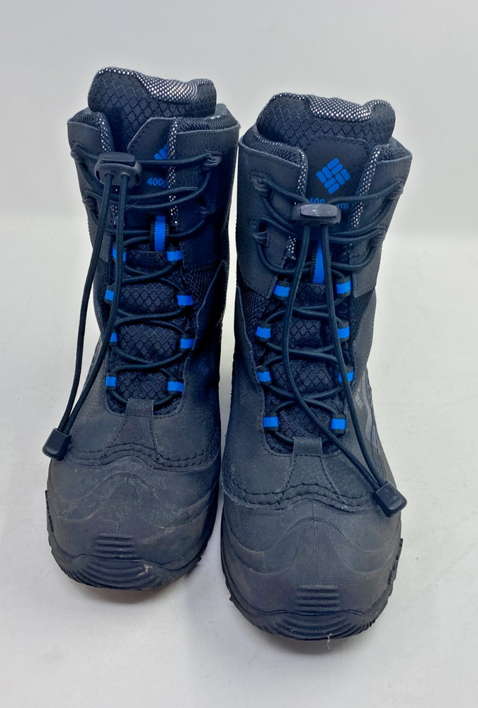 Columbia Waterproof Boots Youth 5 Bugaboot Plus IV Black Snow Winter BY5955-010