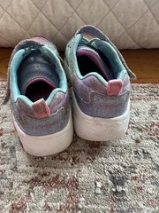 Sketchers S Sport Lights Kids Multicolor Light-Up Unicorn Glitter Sneakers 12