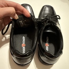 DEER STAGS Sharp Black Kids Boys Dress Shoes Size US 11W