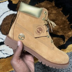 TIMBERLAND 6″ Premium Boots WHEAT / GOLD