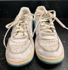 Nike Air Force 1 Space Jam Hare Bugs Bunny Lola Bunny Blue White Youth Size 2